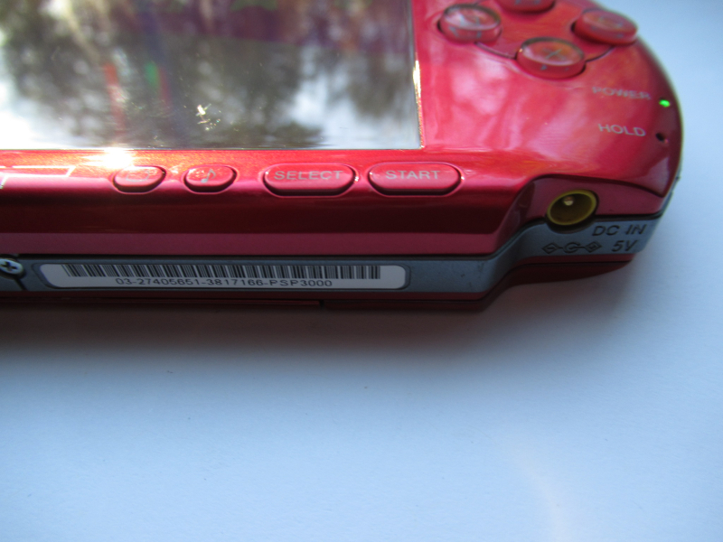 PSP 3000 Radiant Red 64GB with Custom Firmware, ARK-4, Region-free, HQ battery Power/Data USB cable image #4